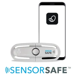 Gold Revolve360 Extend All-in-One Rotational Car Seat with SensorSafe - Moonstone Gray