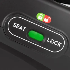 Gold Revolve360 Extend All-in-One Rotational Car Seat with SensorSafe - Moonstone Gray