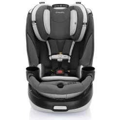 Gold Revolve360 Slim 2-in-1 Rotational Car Seat with SensorSafe - Pearl Gray