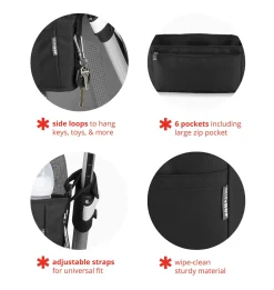 Grab & Go Ultra Stroller Organizer - Black