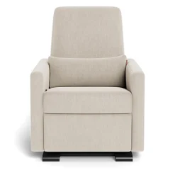 Grano Rocking and Reclining Armchair - Dune / Espresso(In Stock)