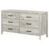 Gravity 6-Drawer Double Dresser - Seaside Pine