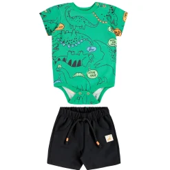 Green Dinos 2 Piece Set 3-18m