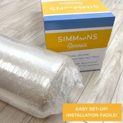 GREENGUARD Gold Certified Rolled Mattress for Baby - Simmons