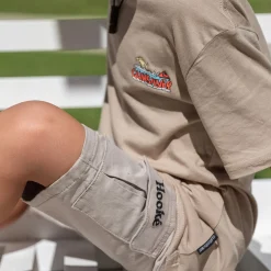 Grey Cargo Short 2-12y