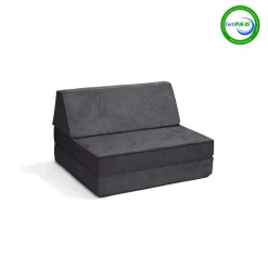 Half Modular Sofa - Charcoal Chil