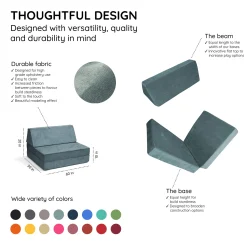 Half Modular Sofa - River Stone