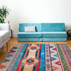 Half Modular Sofa - Sea Berry