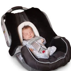 Head Hugger For Newborn - Cream