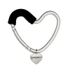 Heart Hook Silver Aluminium