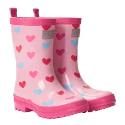 Heart Rain Boots 6-3