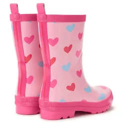 Heart Rain Boots 6-3