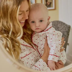 Hearts Pajamas 3-24m