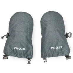 Heather Grey Baby Mitts 12-24m