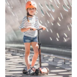 Highwaykick 5 Led Scooter - Peach