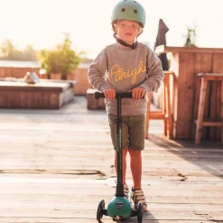 Highwaykick 3 Led Scooter - Forest