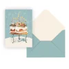 Holiday Greeting Card- Cake