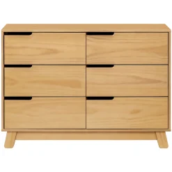 Hudson 6-Drawer Double Dresser - Honey