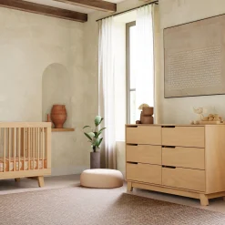 Hudson 6-Drawer Double Dresser - Honey