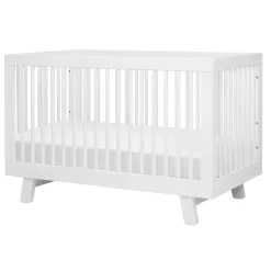 Hudson 3-in-1 Convertible Crib - White