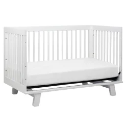Hudson 3-in-1 Convertible Crib - White