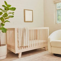 Hudson 3-in-1 Convertible Crib - Washed Natural