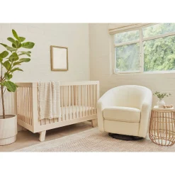 Hudson 3-in-1 Convertible Crib - Washed Natural