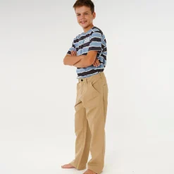 Hyped Canvas Pants 8-14y