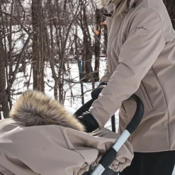 3-in-1 Car Seat Cover / Poncho - Tan