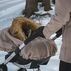 3-in-1 Car Seat Cover / Poncho - Tan