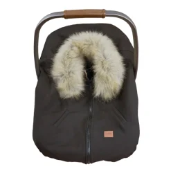 3-in-1 Car Seat Cover / Poncho - Black