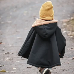 3-in-1 Car Seat Cover / Poncho - Black