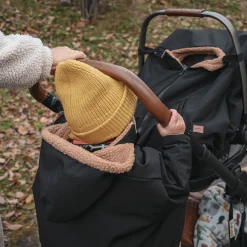 3-in-1 Car Seat Cover / Poncho - Black