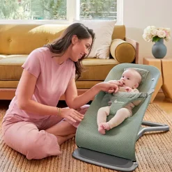 3-in-1 Evolve Mesh Bouncer - Sage