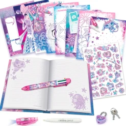 2-in-1 Fuzzy Notebook - Agatha