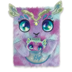 2-in-1 Fuzzy Notebook - Lilya