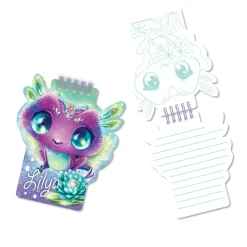 2-in-1 Fuzzy Notebook - Lilya