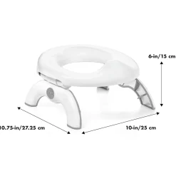 2-in-1 Go Potty™ with Travel Bag - Grey