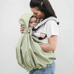 3-in-1 Mid-season Car Seat Cover / Poncho - Pistachio