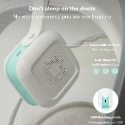 2-in-1 Portable Sound Machine & Nightlight