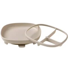2-in-1 Suction Plate - Latte