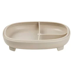 2-in-1 Suction Plate - Latte