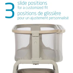 Iora Maxi-Cosi Bedside Bassinet - Classic Oat