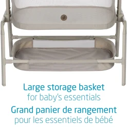 Iora Maxi-Cosi Bedside Bassinet - Classic Oat