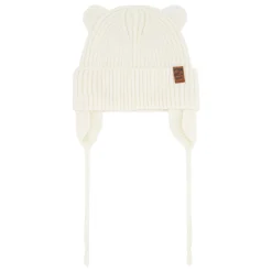 Ivory Knit Hat 6-24m