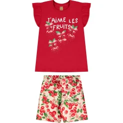 J'aime Les Fruits 2pce Set 2-8y