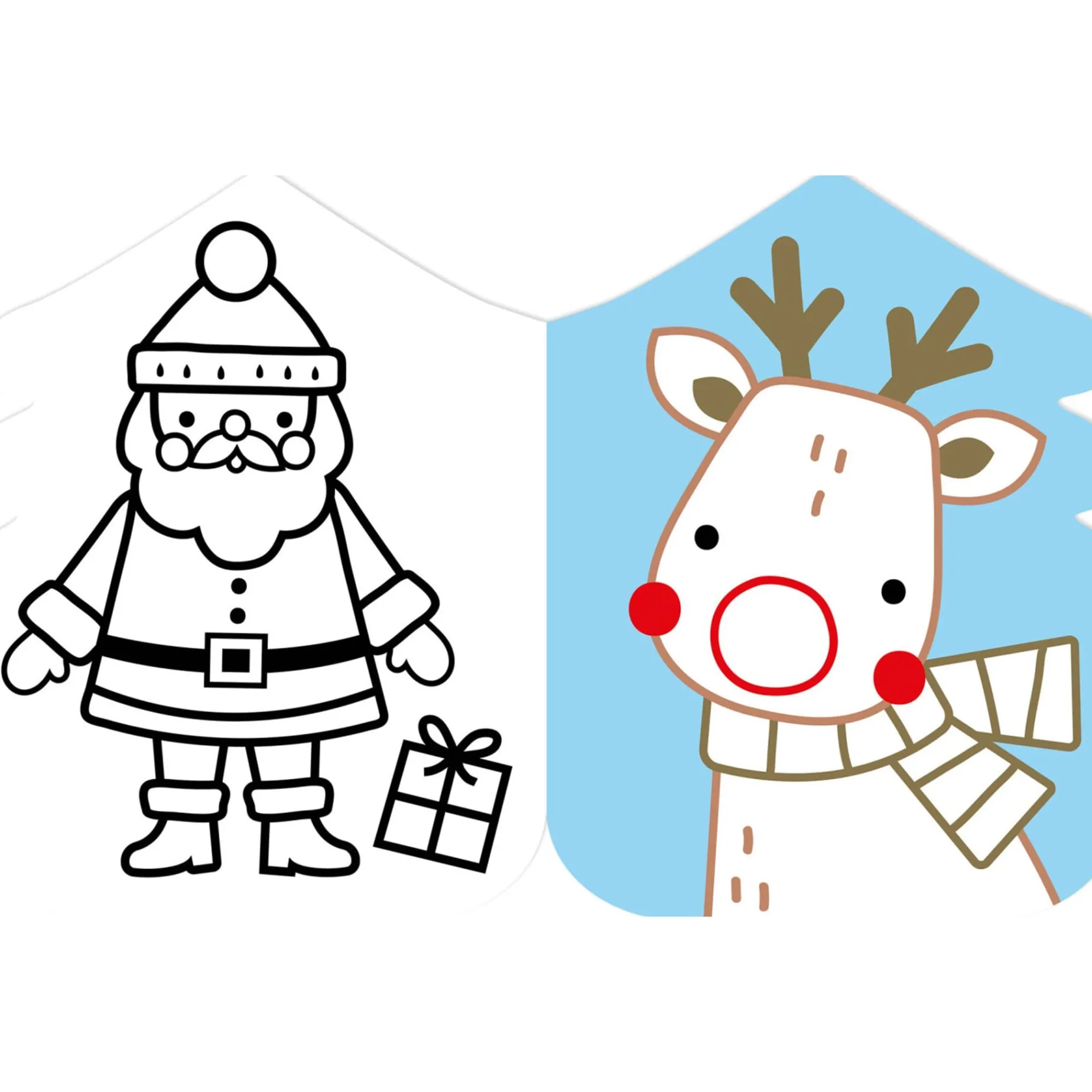 Je Colorie Sans Dépasser - Noël