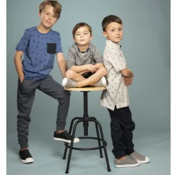 Jefferson Black Shoe Sizes 1-6