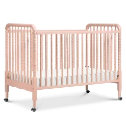 Jenny Lind 3-in-1 Convertible Crib - Blush Pink