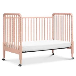 Jenny Lind 3-in-1 Convertible Crib - Blush Pink